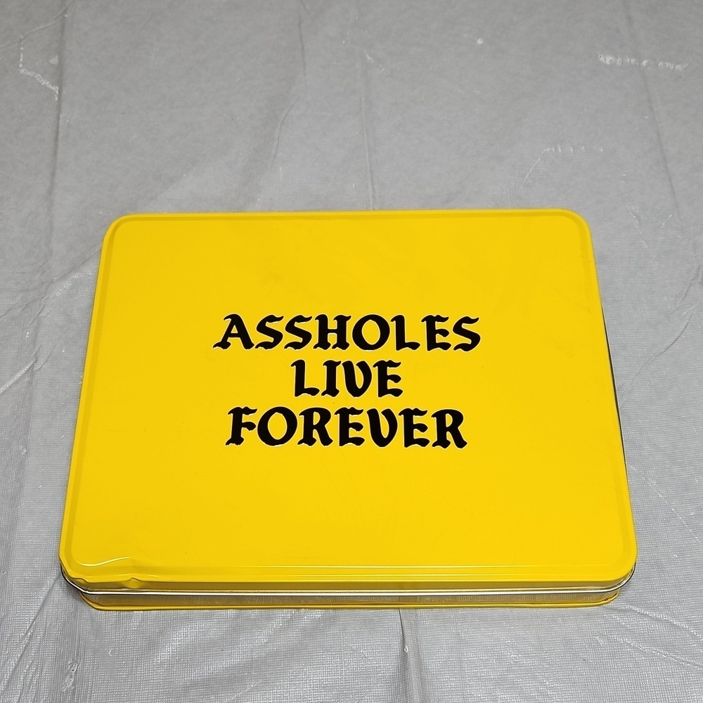 Assholes Live Forever Tin